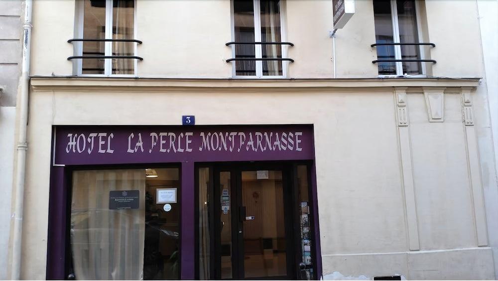 Hotel la Perle Montparnasse París Exterior foto